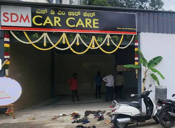 SDM Car Care workshop exterior